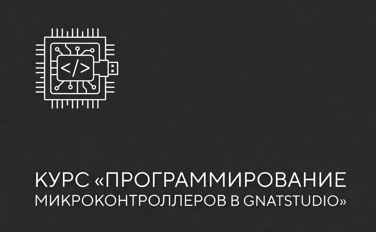 Курс «Программирование микроконтроллеров в GNATSTUDIO»