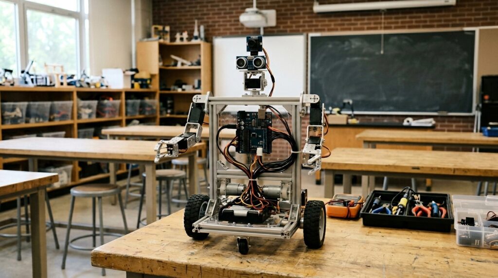 Вы купили Lego Mindstorms, но ребёнок всё ещё собирает его только по инструкции? Тогда вам нужно «Введение в робототехнику»